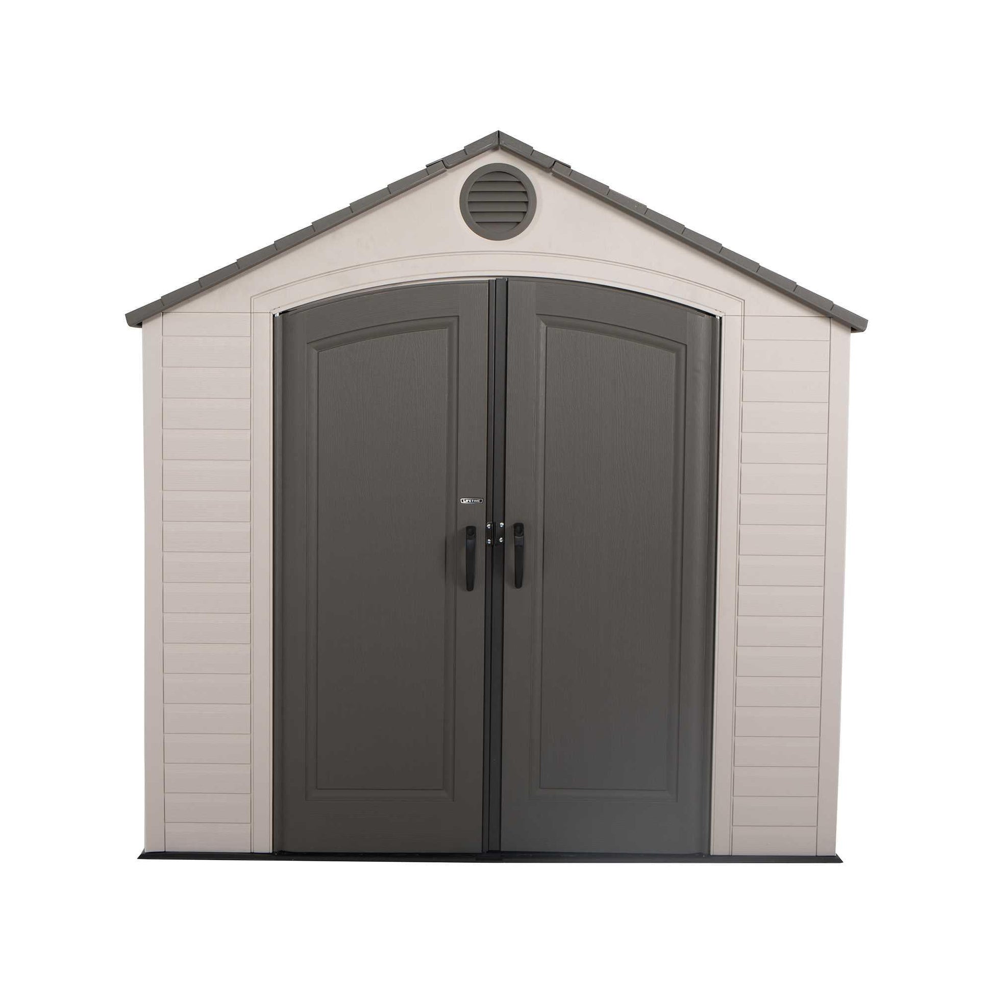 Lifetime 8 Ft. X 5 Ft. Outdoor Storage Shed - 6418 - Backyard Provider