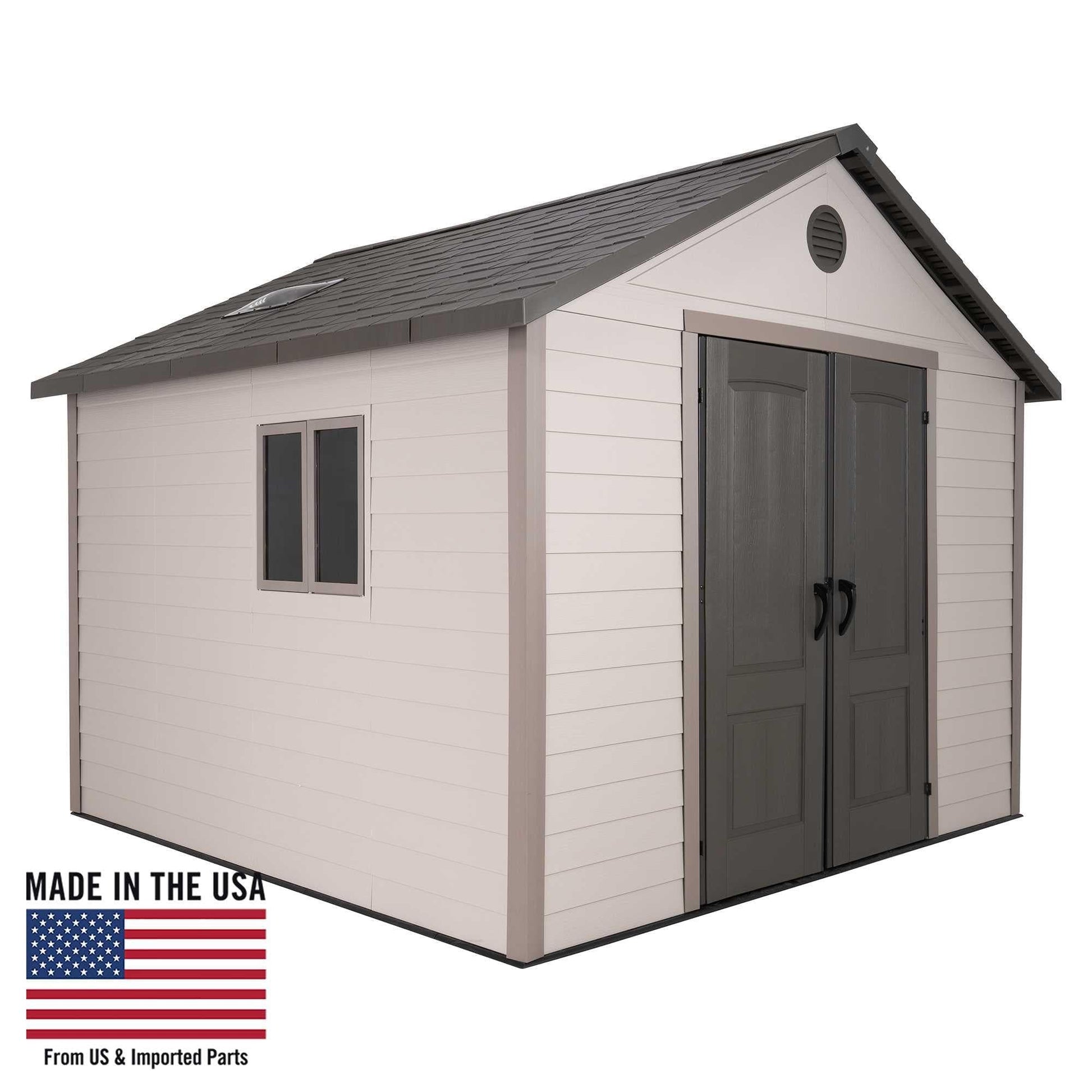 Lifetime 11 Ft. X 11 Ft. Outdoor Storage Shed - 6433 - Backyard Provider