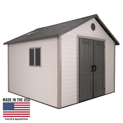Lifetime 11 Ft. X 11 Ft. Outdoor Storage Shed - 6433 - Backyard Provider