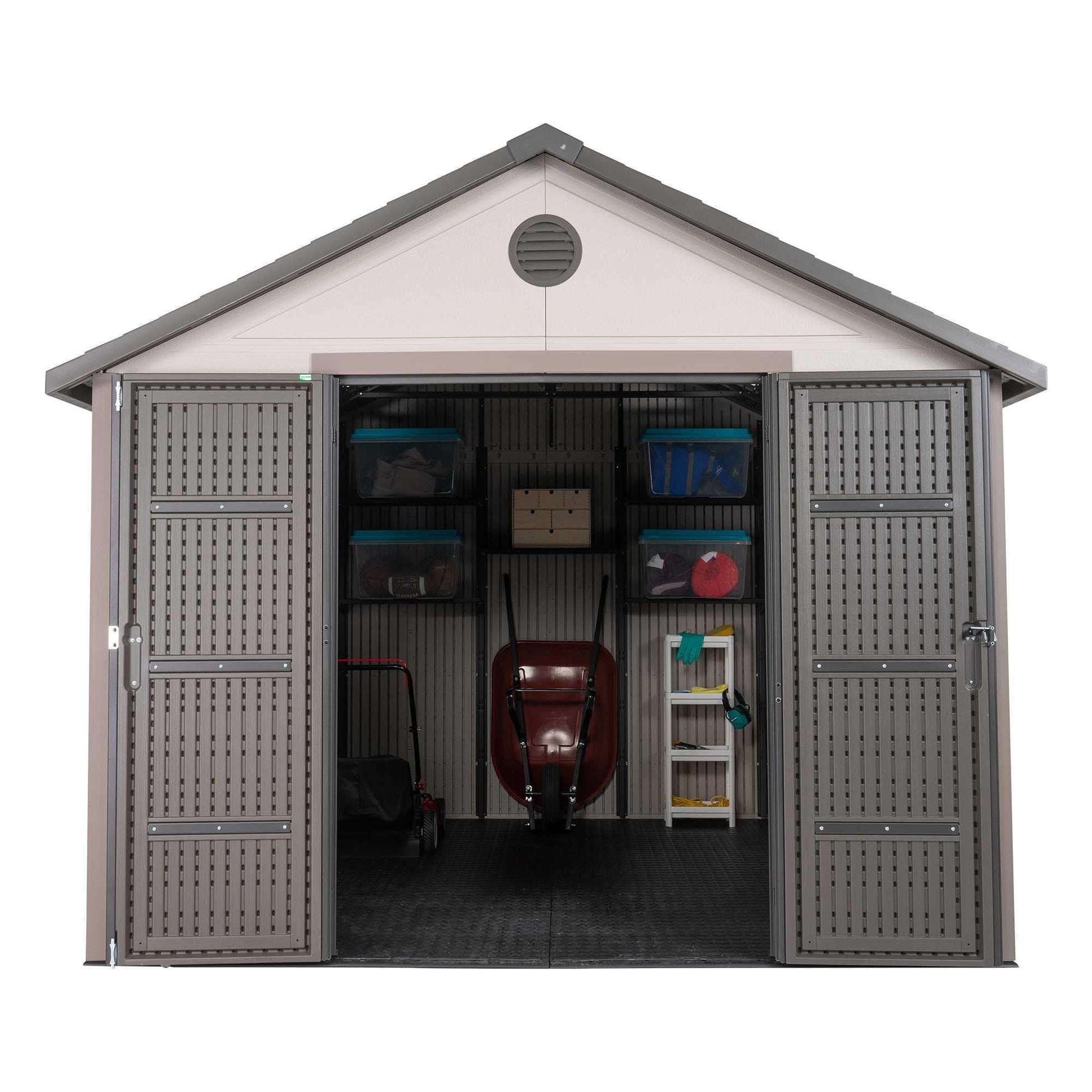 Lifetime 11 Ft. X 11 Ft. Outdoor Storage Shed - 6433 - Backyard Provider