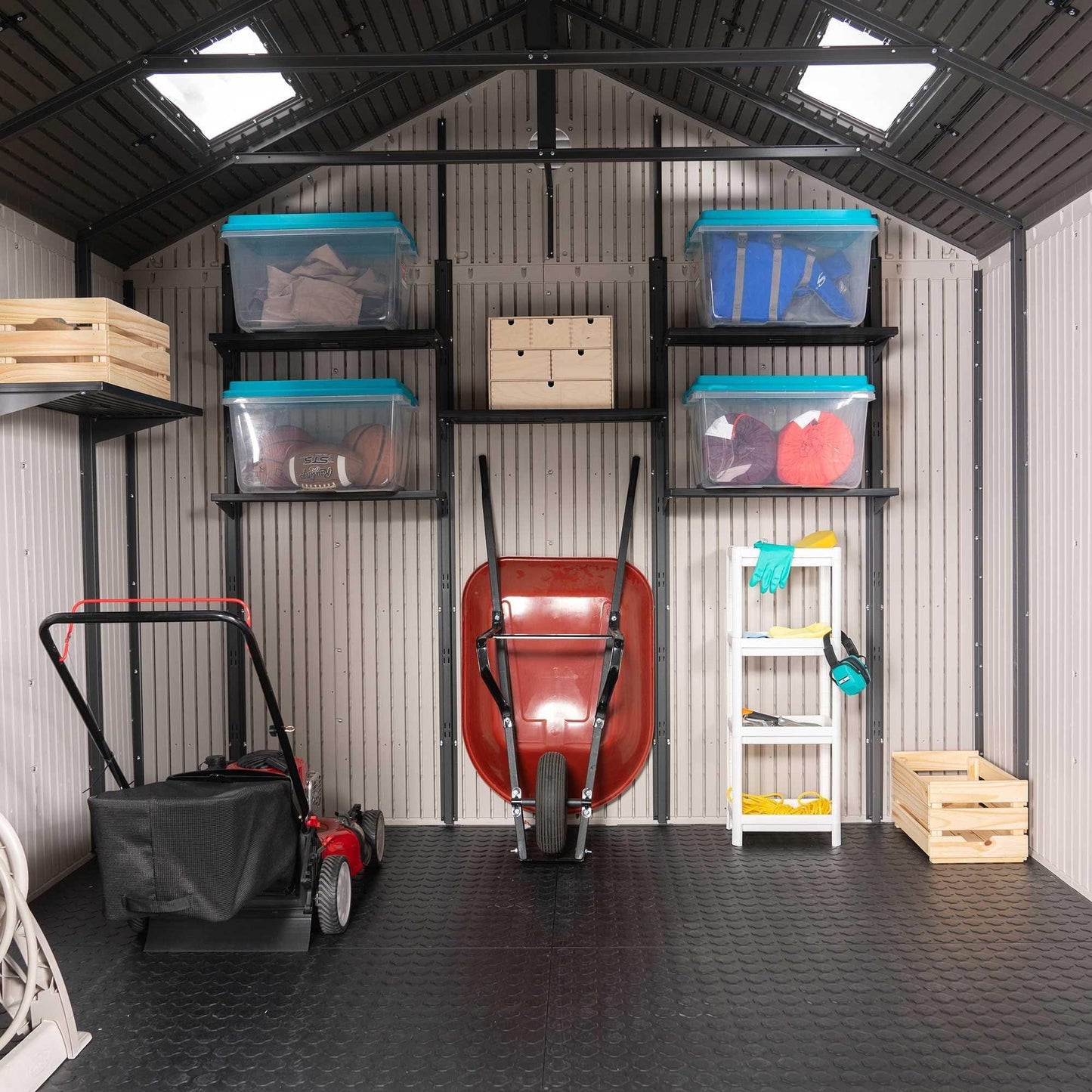 Lifetime 11 Ft. X 11 Ft. Outdoor Storage Shed - 6433 - Backyard Provider