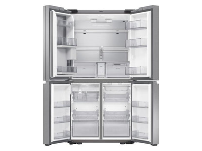 Samsung 23 cu. ft. Smart Counter Depth 4-Door Flex Refrigerator, Family Hub, Beverage Center, Dual Ice Maker - RF23A9771SR-KT