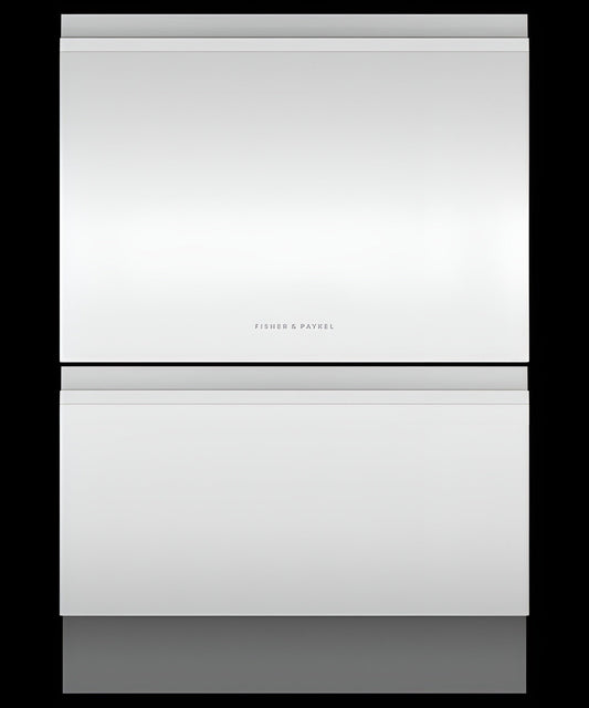 FISHER & PAYKEL DD24DT4NX9 Built-under Double DishDrawer Dishwasher, Tall, Sanitize - DD24DT4NX9-KT