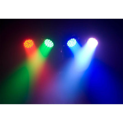 CHAUVET DJ 4BAR USB DMX LED Wash Light System w/Tripod, Travel Bags & Footswitch -66598
