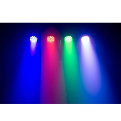 CHAUVET DJ 4BAR USB DMX LED Wash Light System w/Tripod, Travel Bags & Footswitch - 66598