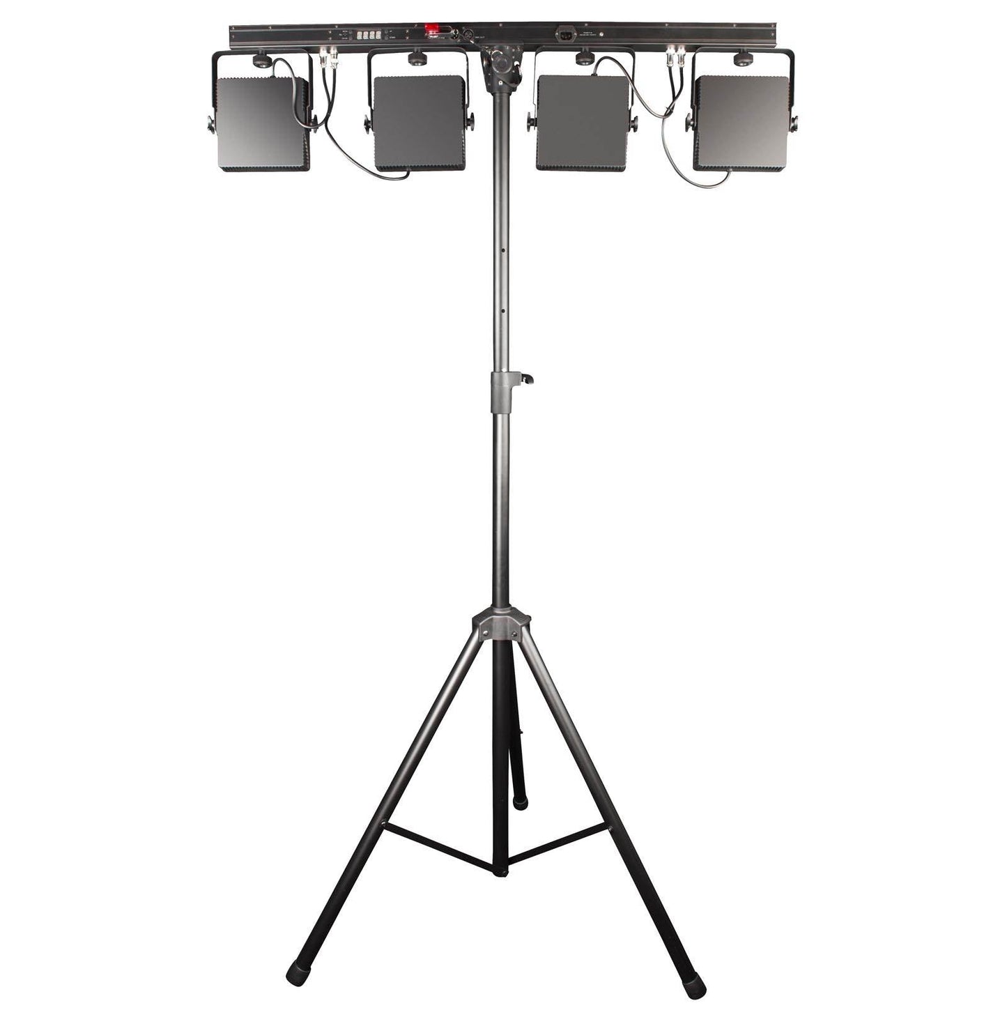 CHAUVET DJ 4BAR USB DMX LED Wash Light System w/Tripod, Travel Bags & Footswitch -66598