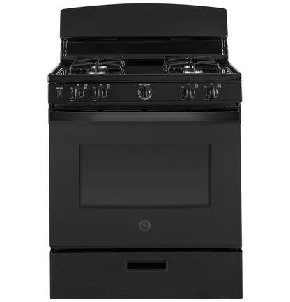 GE APPLIANCES JGBS30DEKBB GE(R) 30" Free-Standing Gas Range - JGBS30DEKBB-KT