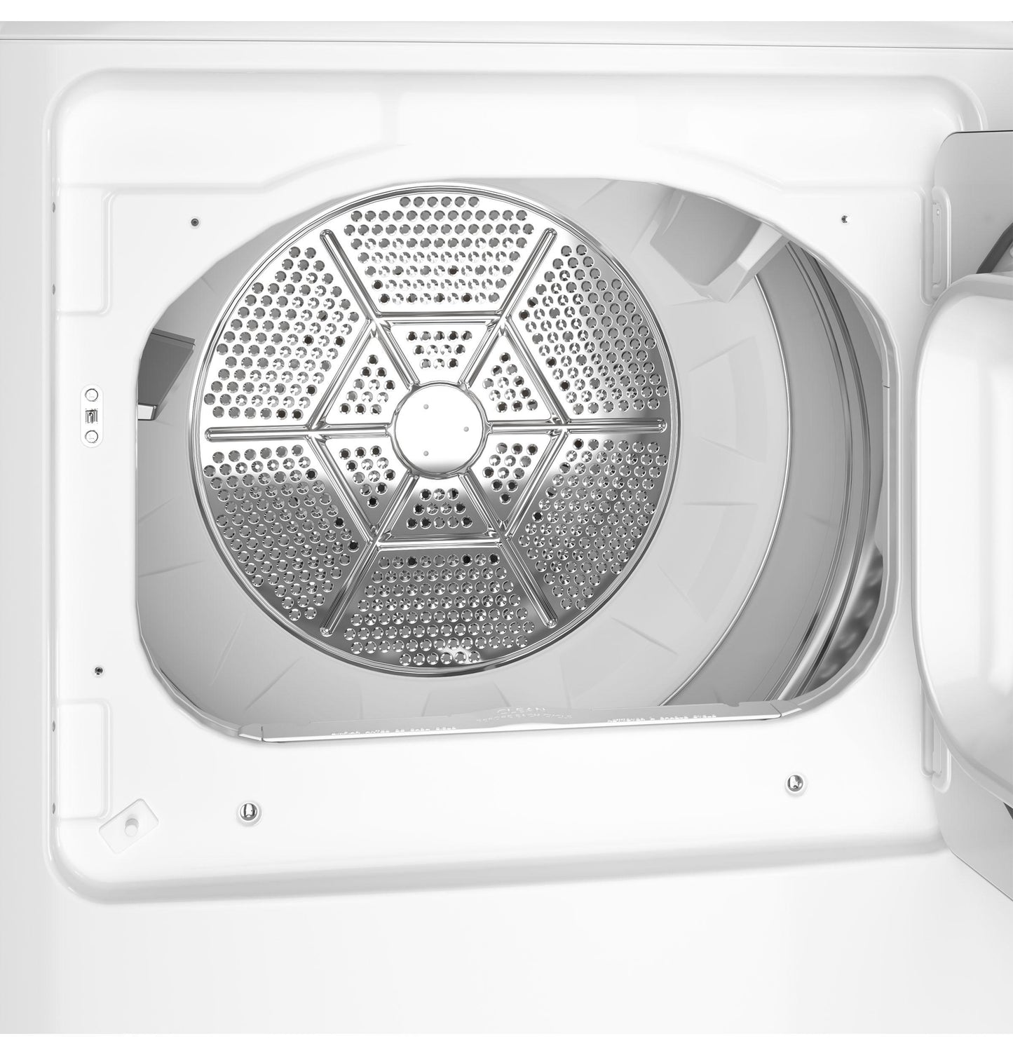 GE APPLIANCES GTX38GASWWS GE(R) 6.2 cu. ft. Capacity Gas&#x00A0;Dryer with Up To 120 ft. Venting and Shallow Depth&#x200B; - GTX38GASWWS-KT