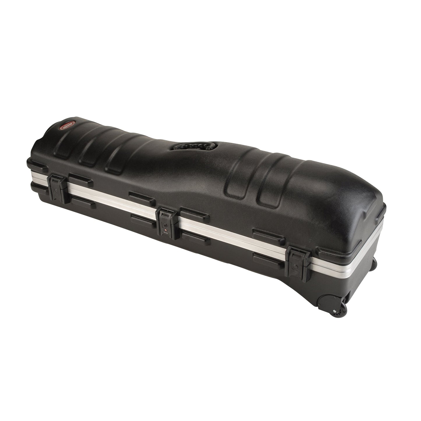 SKB Cases Deluxe ATA Hard Plastic Storage Wheeled Cart Golf Bag Travel Case - 93193
