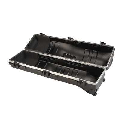 SKB Cases Deluxe ATA Hard Plastic Storage Wheeled Cart Golf Bag Travel Case - 93193