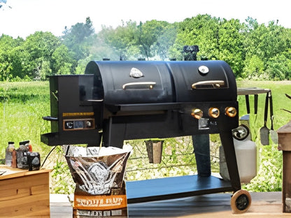 Pit Boss Sportsman PB1230SP Gas/Pellet Grill Combo - 10533