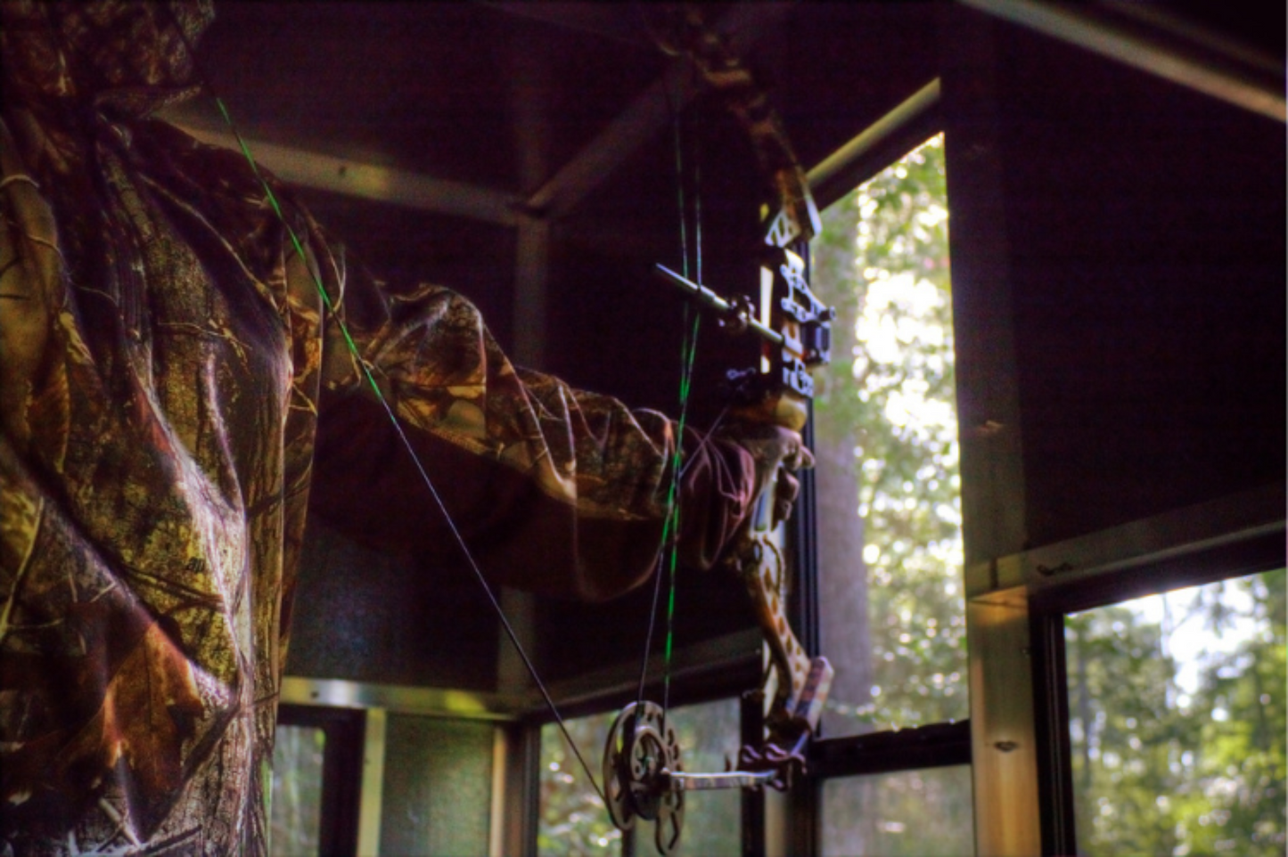 Big Dogg Deer Blinds Aluminum and Insulated Deer Blinds 6' X 6' Elevated with 5' Base and Detachable Ladder for Big Dogg - BD6X65BDL