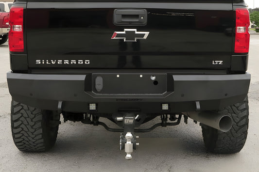 Steelcraft GMC Sierra 2500/3500 2011-2019 Fortis Rear Bumper - 76-20410
