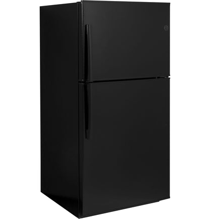 GE APPLIANCES GTE21GTHBB GE(R) ENERGY STAR(R) 21.1 Cu. Ft. Top-Freezer Refrigerator - GTE21GTHBB-KT