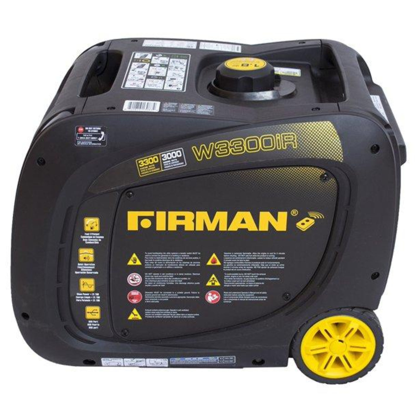Firman W03083 3000W/3300W 30 Amp Remote Start Parallel Ready Gas Inverter Generator New W03083