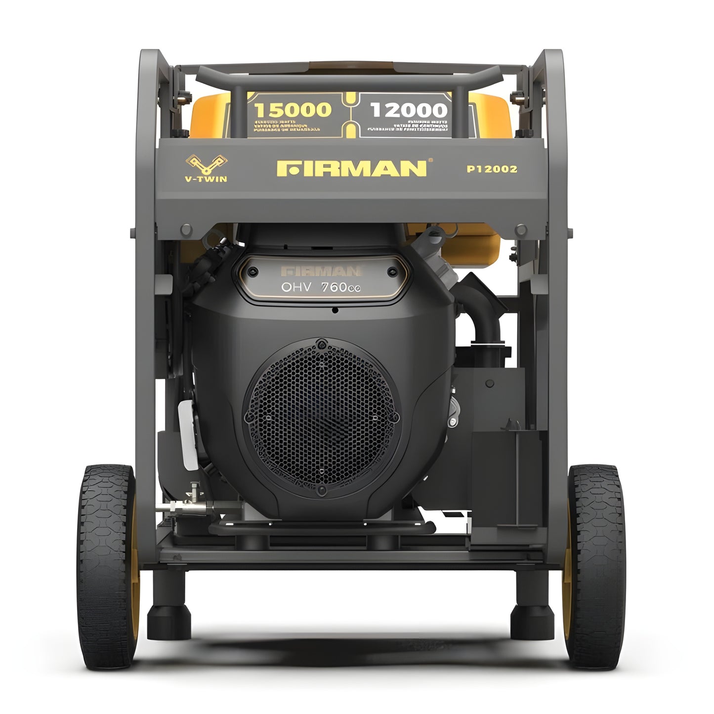 Firman P12002 Generator 12000W/15000W 50 Amp Electric Start Gas With CO Alert New P12002