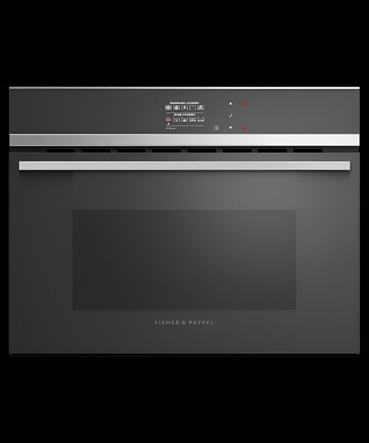 FISHER & PAYKEL OS24NDB1 Combination Steam Oven, 24", 9 Function - OS24NDB1-KT