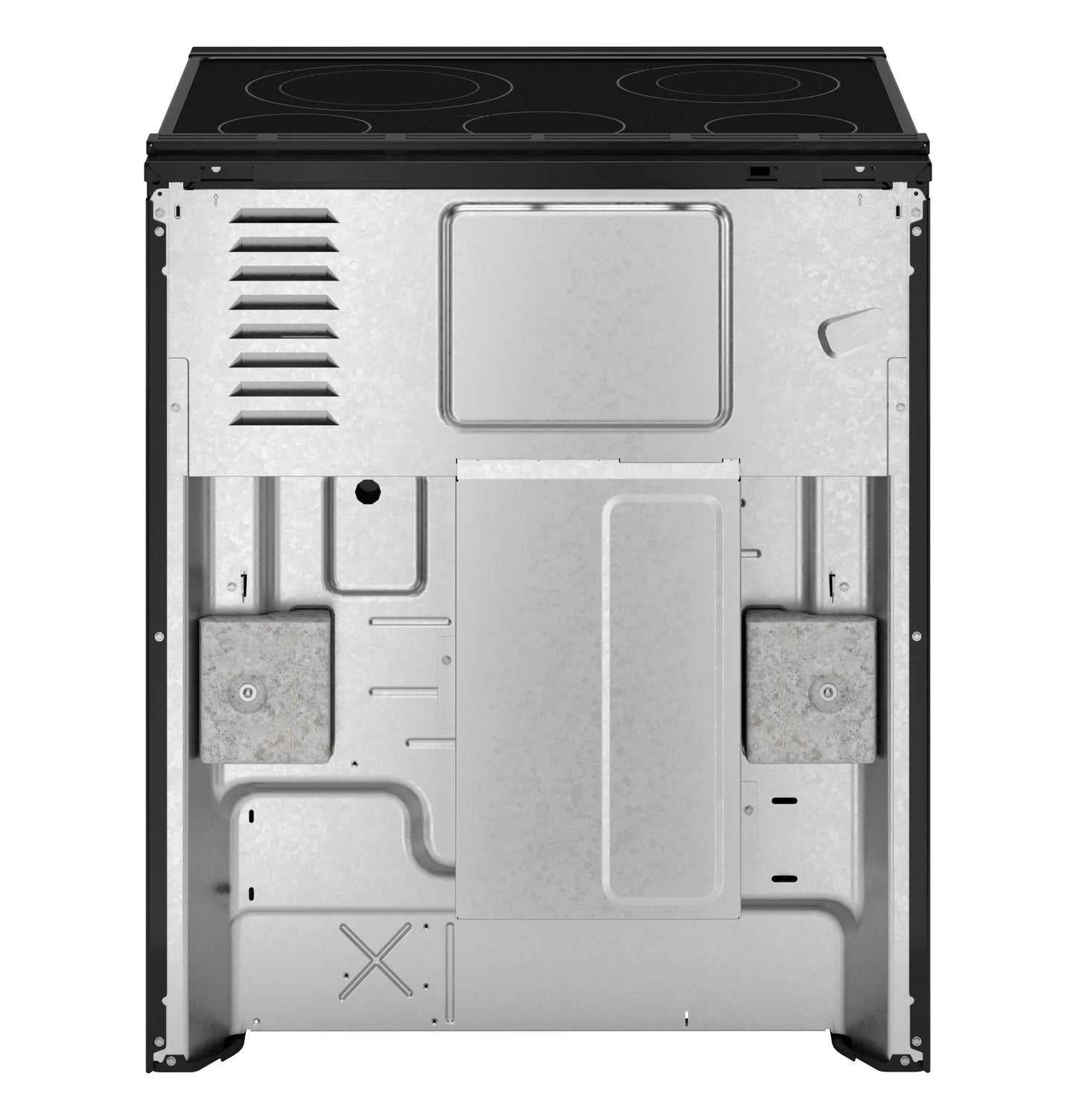 GE APPLIANCES GRS600AVDS GE(R) 30" Slide-In Electric Convection Range with No Preheat Air Fry and EasyWash(TM) Oven Tray - GRS600AVDS-KT
