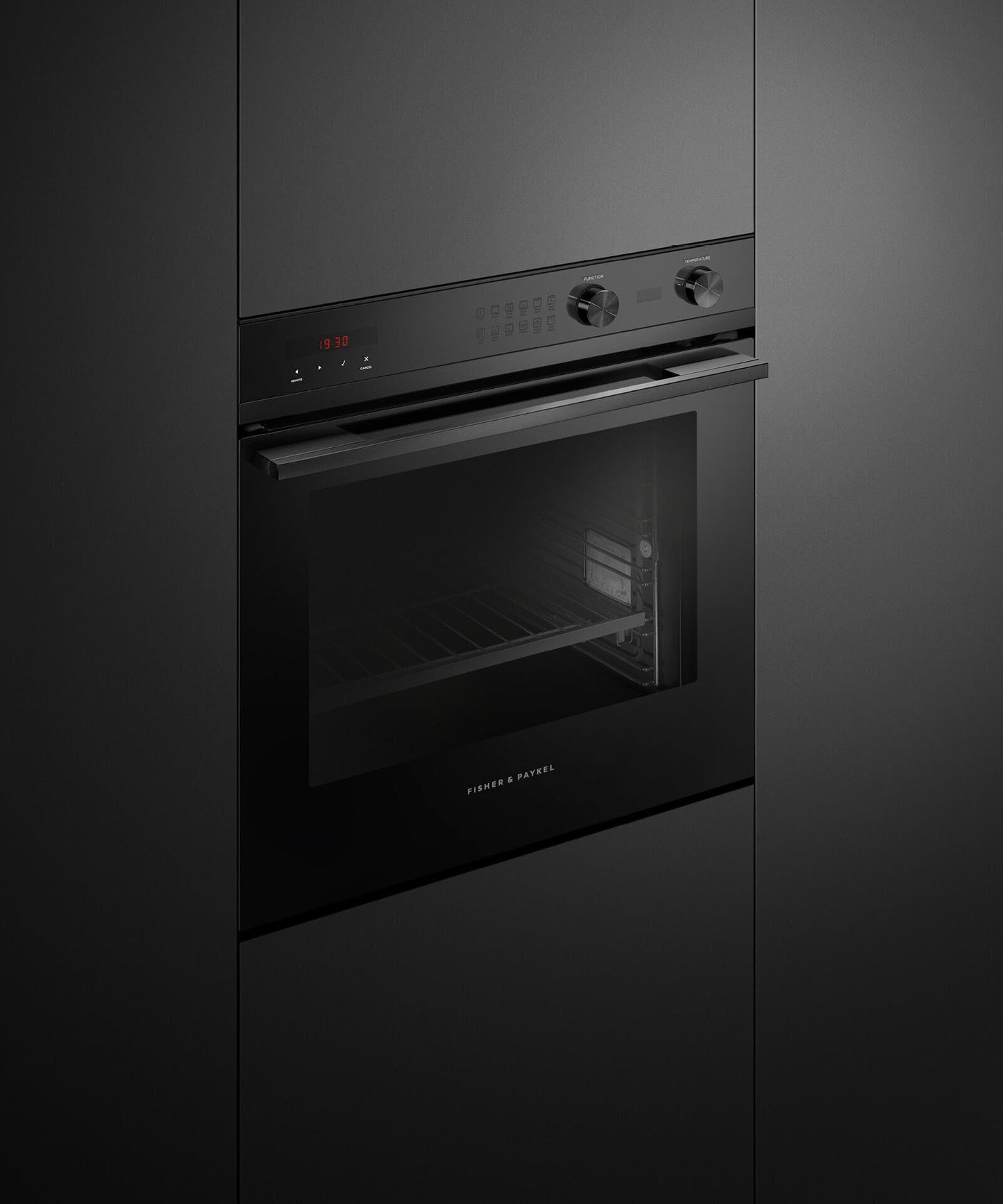 FISHER & PAYKEL OB24SCD11PB1 Oven, 24", 11 Function, Self-cleaning - OB24SCD11PB1-KT