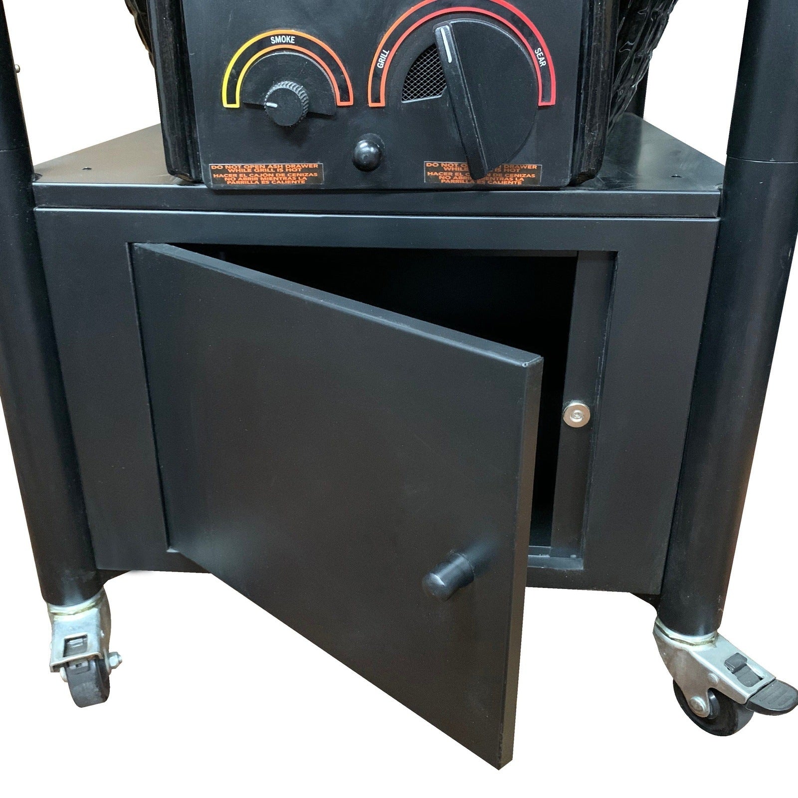Vision Grills Elite | Icon 600 Series Grill | Charcoal Gas Compatible - ICON - CG-600 - Black