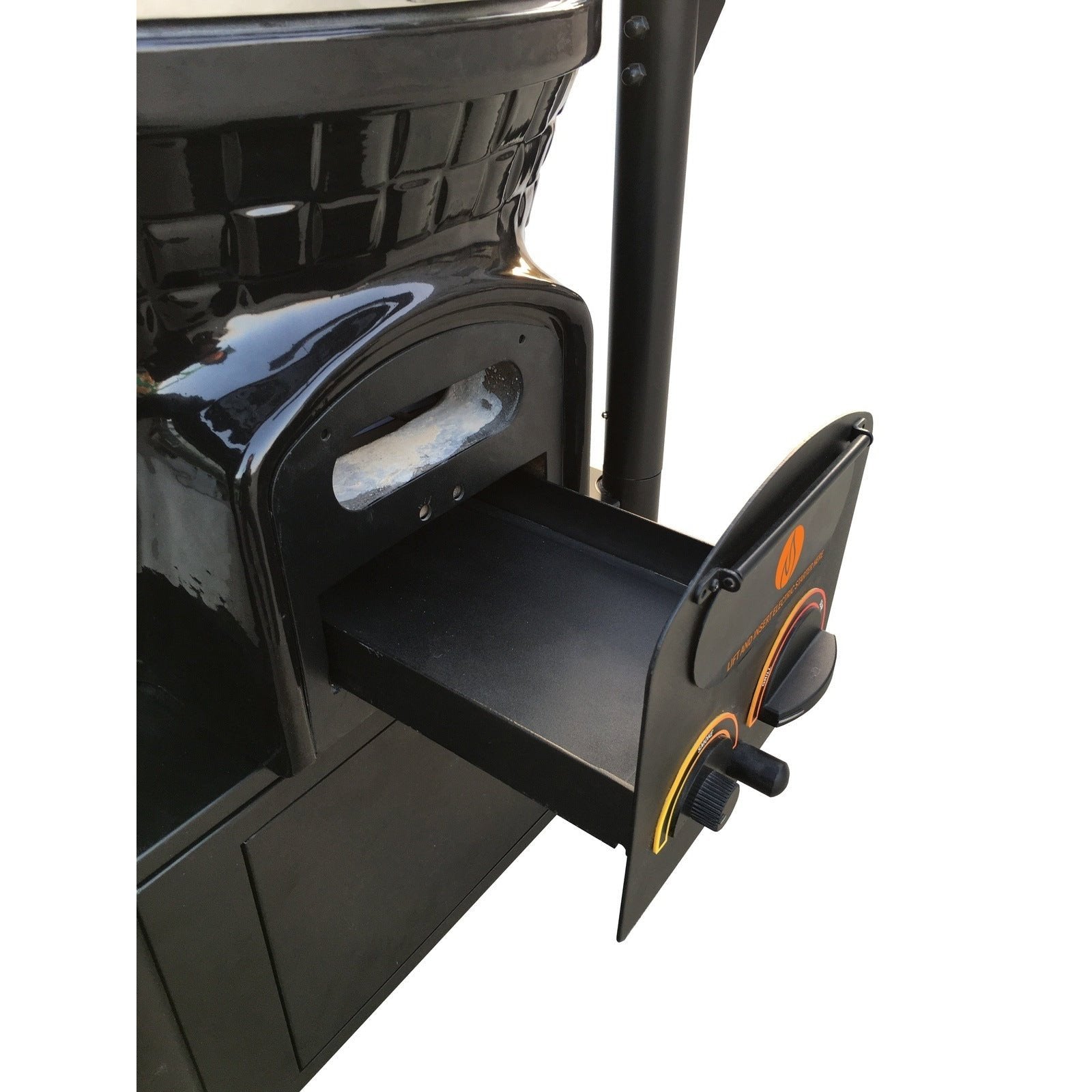 Vision Grills Elite | Icon 600 Series Grill | Charcoal Gas Compatible - ICON - CG-600 - Black