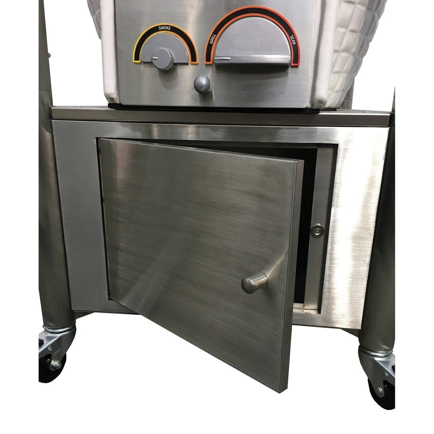 Vision Grills Elite | Icon 600 Series Grill | Charcoal Gas Compatible - ICON - CG-600 - Black