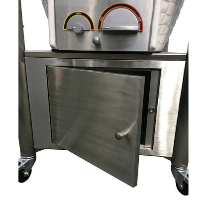 Vision Grills Elite | Icon 600 Series Grill | Charcoal Gas Compatible - ICON - CG-600 - Black