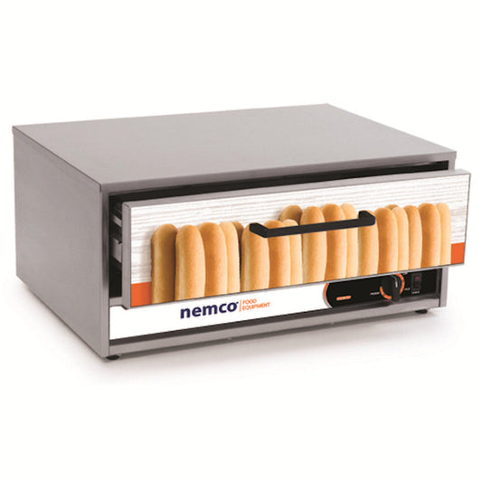 Nemco 8045W-BW Moist Heat Bun / Food Warmer for Use with 8045W Roller Grill - NE8045WBW