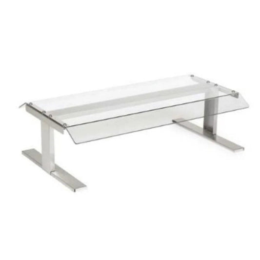 Nemco 8075-CGD Hot Dog Grill Sneeze Guard - Fits 8075 Series Roller Grills - NE8075CGD