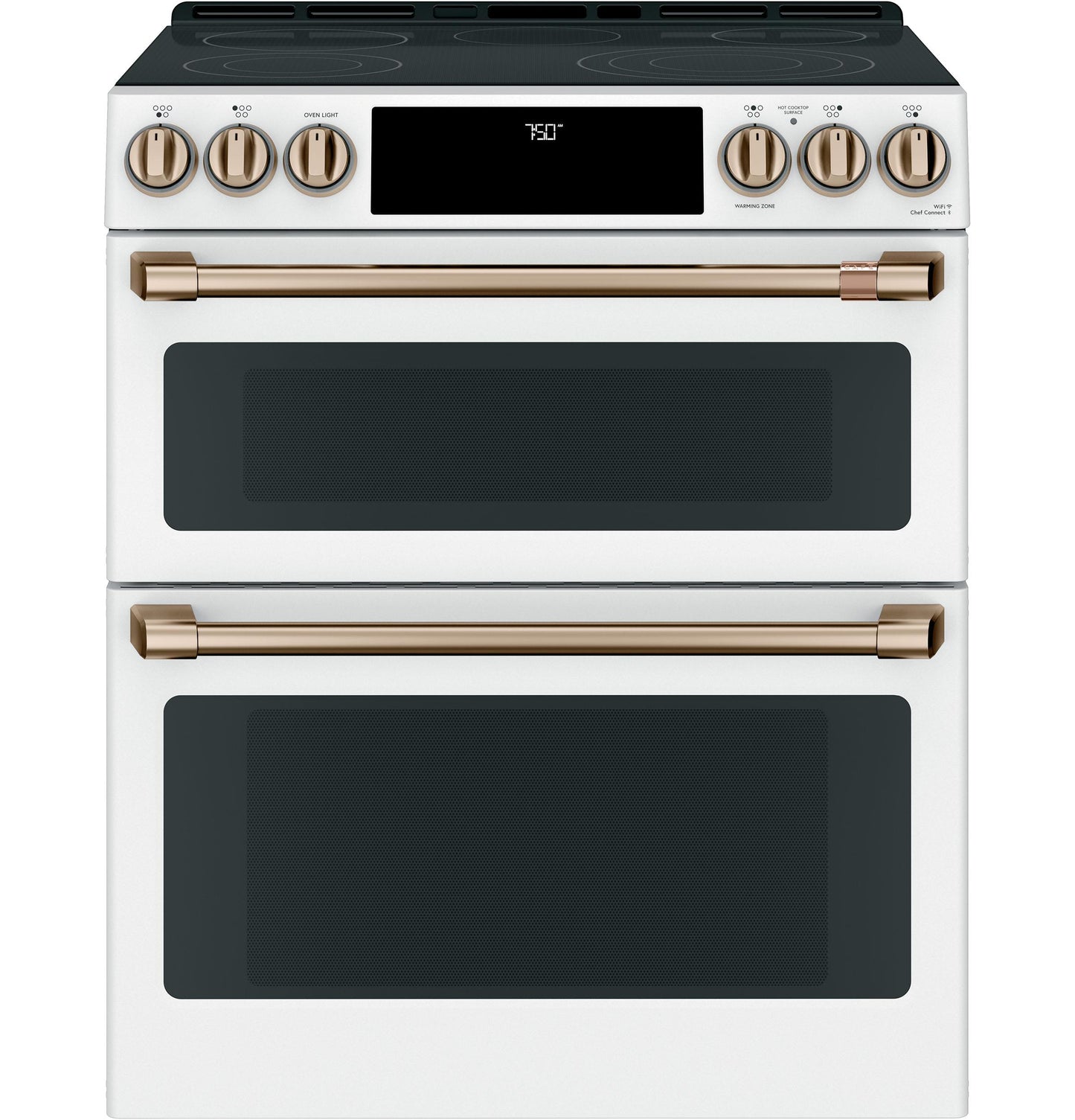 Café Front Control Electric Knobs and Handles - Brushed Bronze - CXFCEHKPMBZ-KT