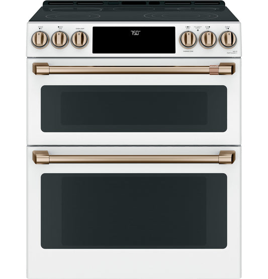 Café Front Control Electric Knobs and Handles - Brushed Bronze - CXFCEHKPMBZ-KT