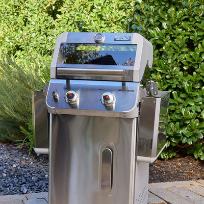 Monument Grills 2-Burner Gas Grill, Stainless Steel - B0CWNT3DLY