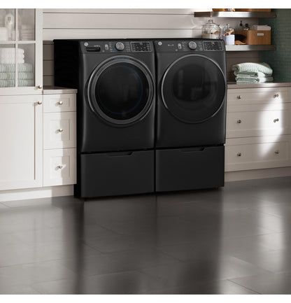 GE APPLIANCES GFD65GSPVDS GE(R) 7.8 cu. ft. Capacity Smart Front Load Gas Dryer with Steam and Sanitize Cycle - GFD65GSPVDS-KT