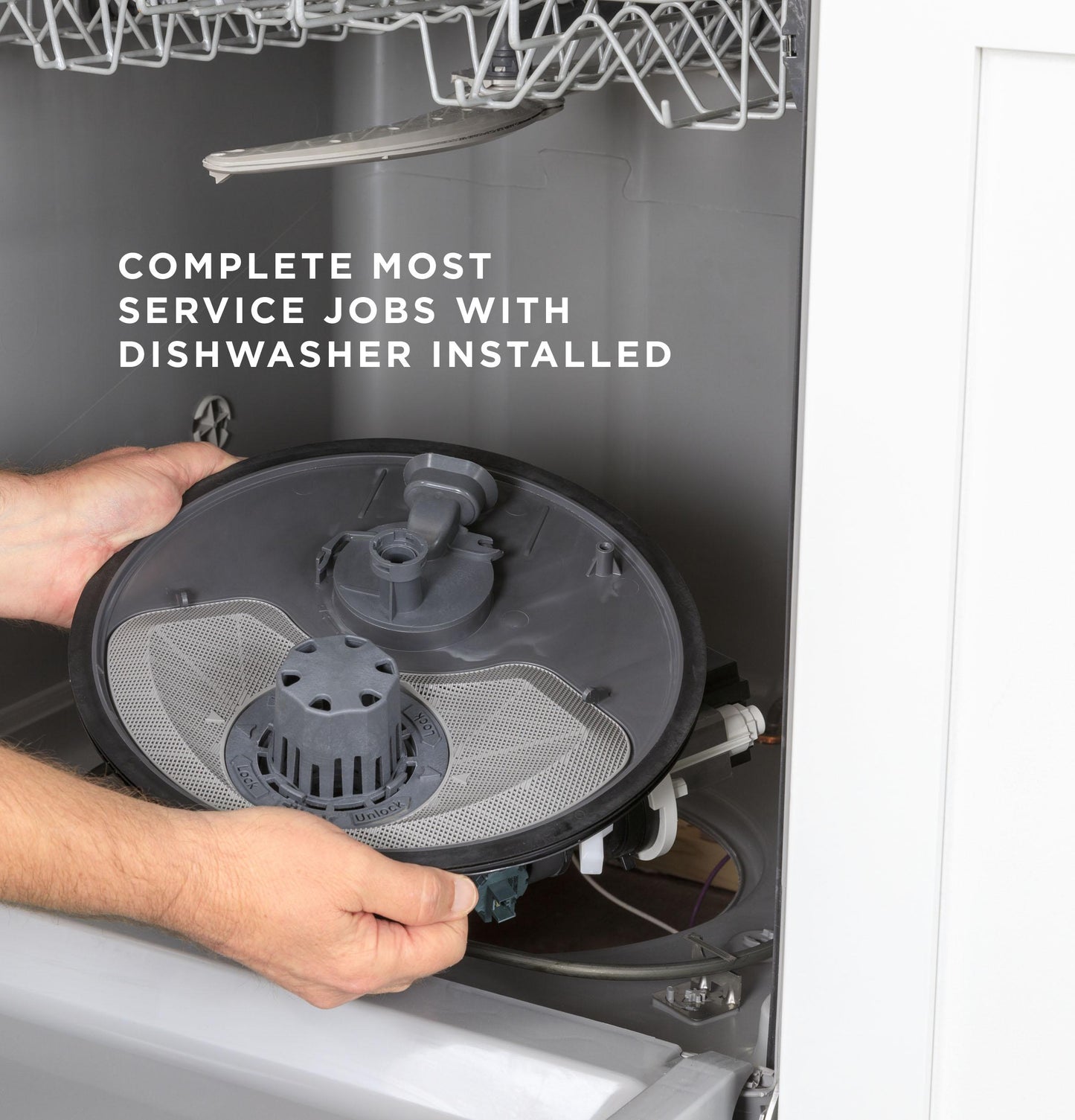 GE APPLIANCES GDF510PGRBB GE Dishwasher with Front Controls - GDF510PGRBB
