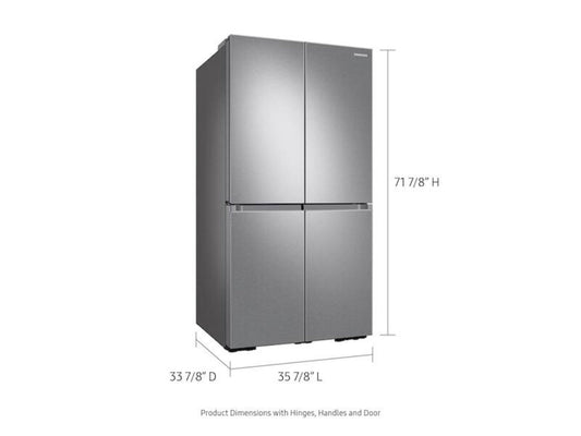 Samsung 29 cu. ft. Smart 4-Door Flex Refrigerator with Family Hub - RF29A9071SR-KT