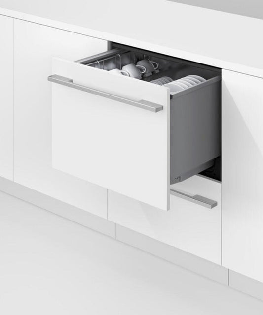 FISHER & PAYKEL DD24DTX6HI1 Integrated Double DishDrawer™ Dishwasher, Tall, Sanitize - DD24DTX6HI1