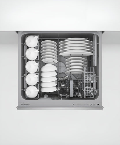 FISHER & PAYKEL DD24DT4NX9 Built-under Double DishDrawer Dishwasher, Tall, Sanitize - DD24DT4NX9-KT