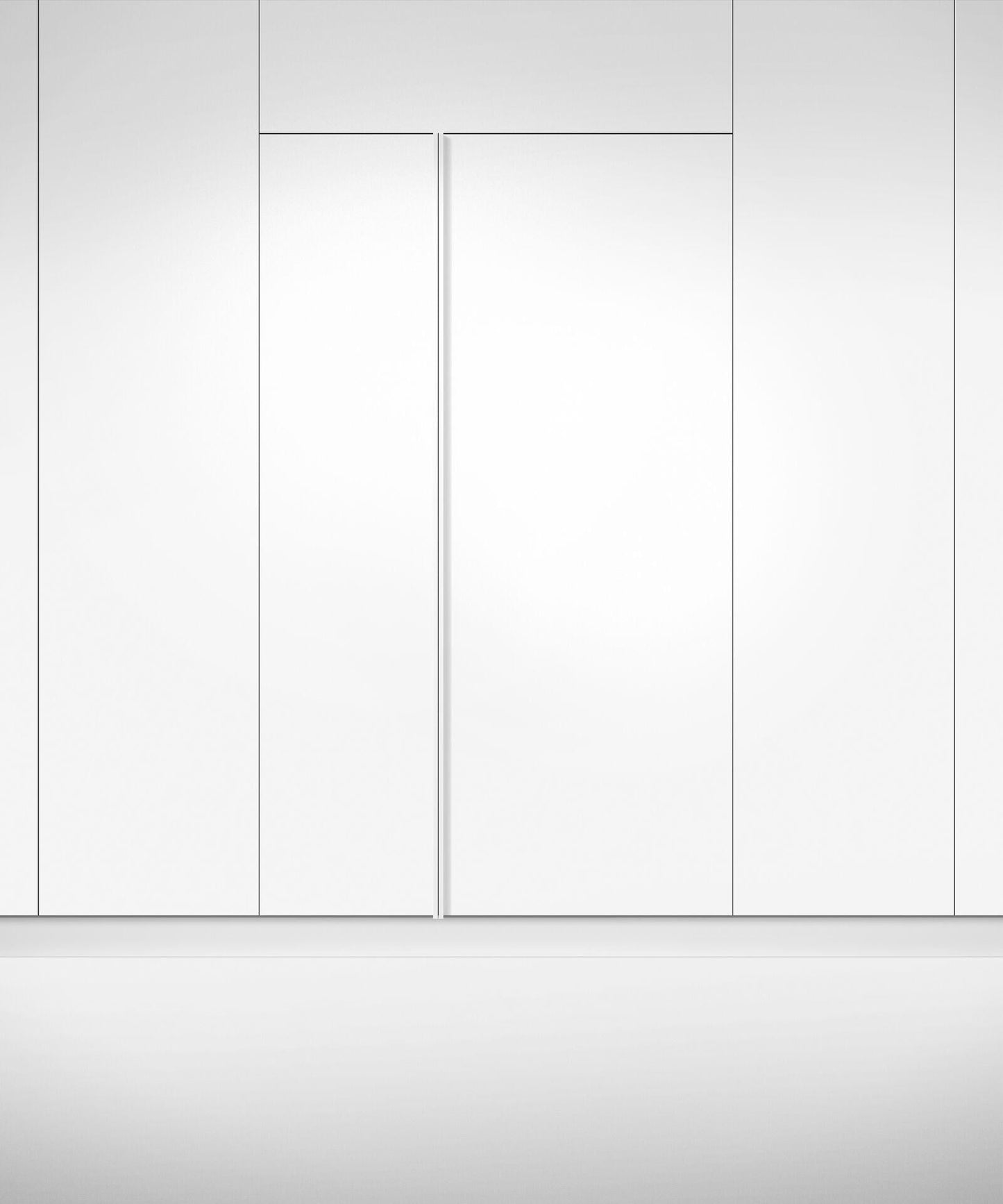 FISHER & PAYKEL RS3084SRK1 Integrated Column Refrigerator, 30" - RS3084SRK1