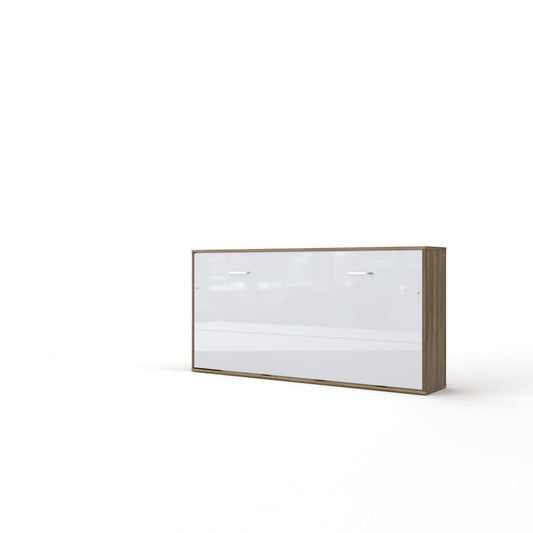 Maxima House INVENTO Horizontal Wall Bed, European Twin Size - IN-06OW - Backyard Provider