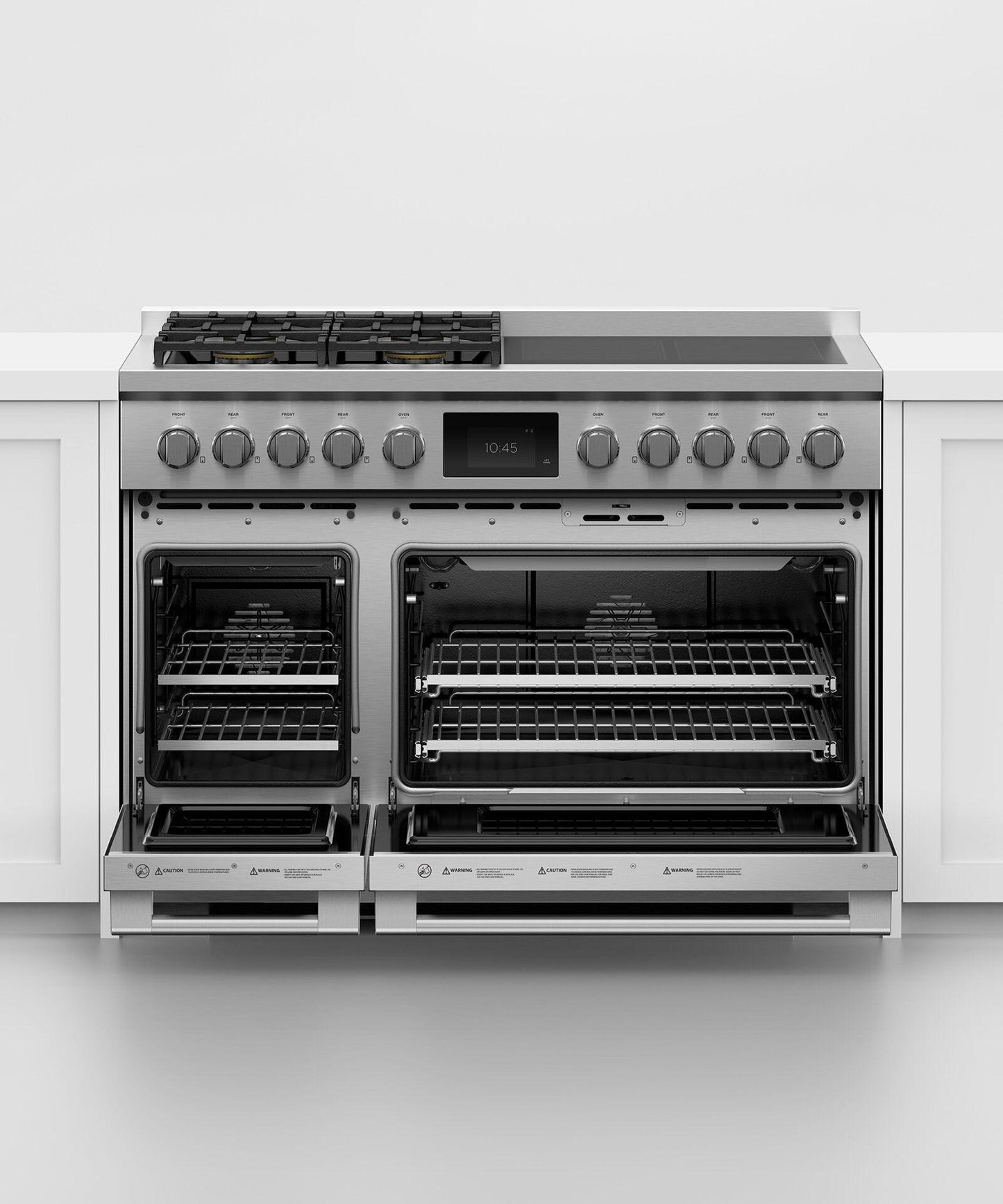 FISHER & PAYKEL RIV3304 Induction Range, 30", 4 Zones with SmartZone, Self-cleaning - RIV3304-KT
