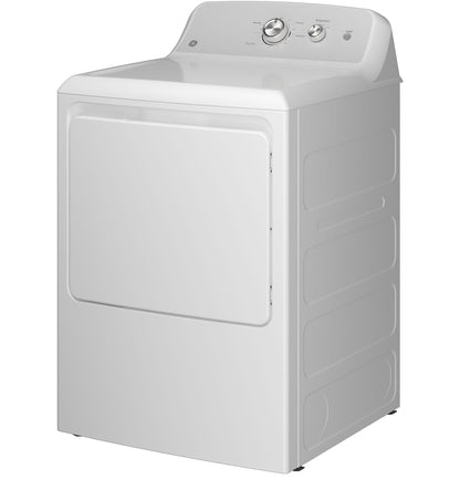 GE APPLIANCES GTD38GASWWS GE(R) 7.2 cu. ft. Capacity Gas&#x00A0;Dryer with Up To 120 ft. Venting and Reversible Door&#x200B; - GTD38GASWWS-KT