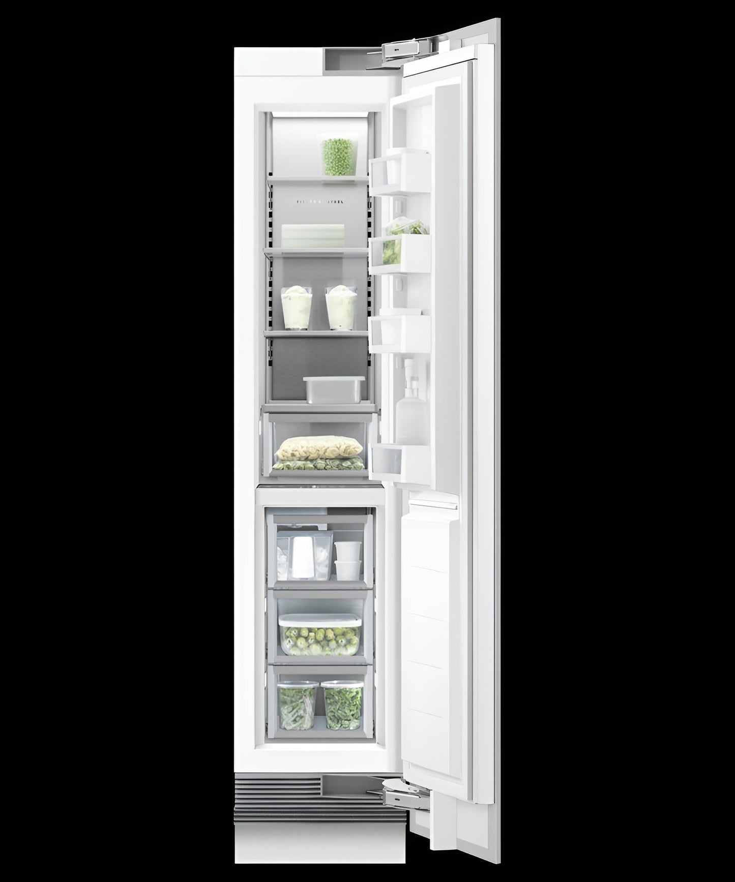 FISHER & PAYKEL RS1884FRJK1 Integrated Column Freezer, 18", Ice - RS1884FRJK1-KT