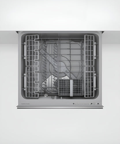 FISHER & PAYKEL DD24DT4NX9 Built-under Double DishDrawer Dishwasher, Tall, Sanitize - DD24DT4NX9-KT