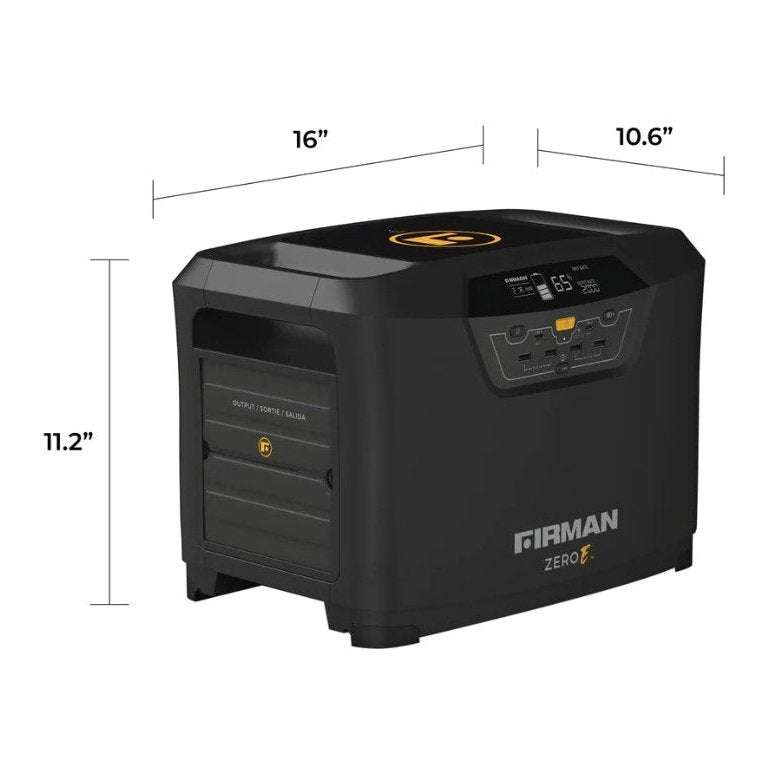 Firman E201001 ZERO E Portable Power Station 2000W/4000W 1040WH New E201001