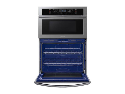 SAMSUNG NQ70T5511DS 30" Smart Microwave Combination Wall Oven in Stainless Steel - NQ70T5511DS-KT