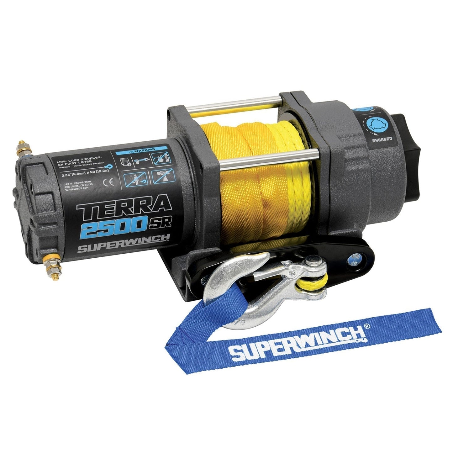 Terra 2500SR Synthetic Rope Winch - 1125270