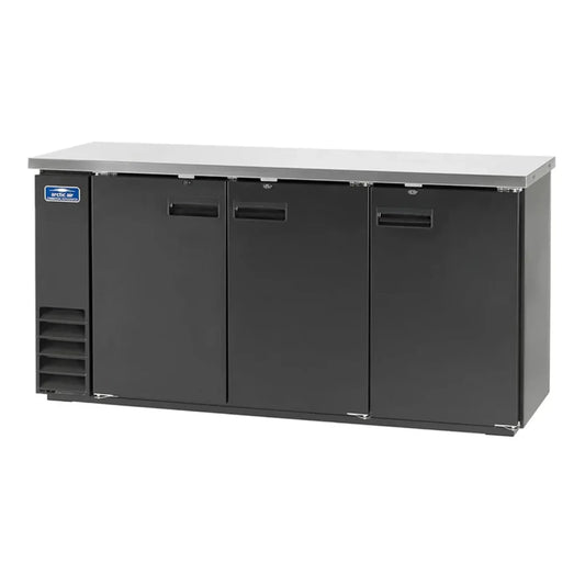 Arctic Air ABB72  72" Double Door Solid Back Bar Refrigerator - ABB72