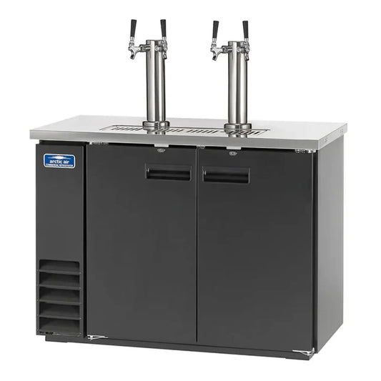 Arctic Air ADD48R-2 48" Kegerator Direct Draw Double Door Beer Refrigerator - ADD48R-2