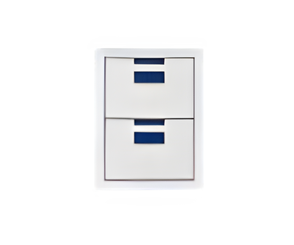 Aspire: 16" Double Drawers - AEDR16