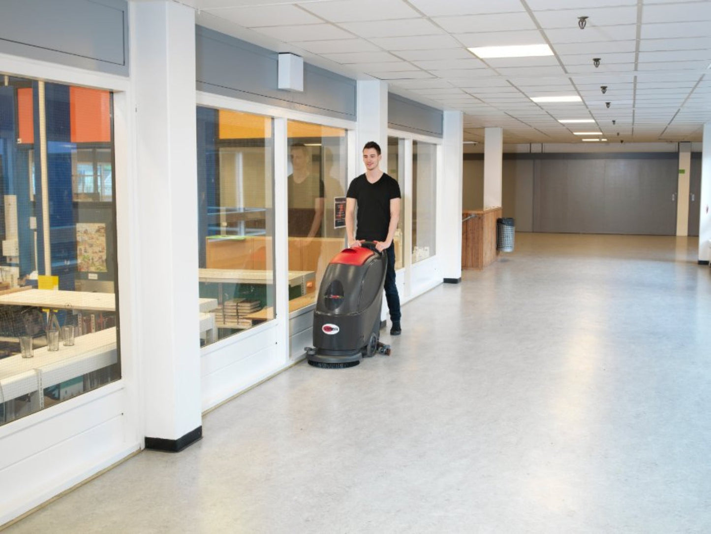 Viper AS430C | 17" Walk Behind Disk Floor Scrubber, Electric, Pad Assist - 50000226
